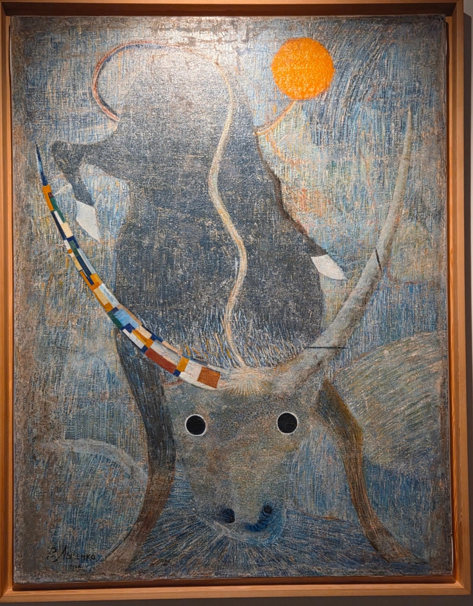Avant-garde artwork from the Savitsky Museum collection in Nukus