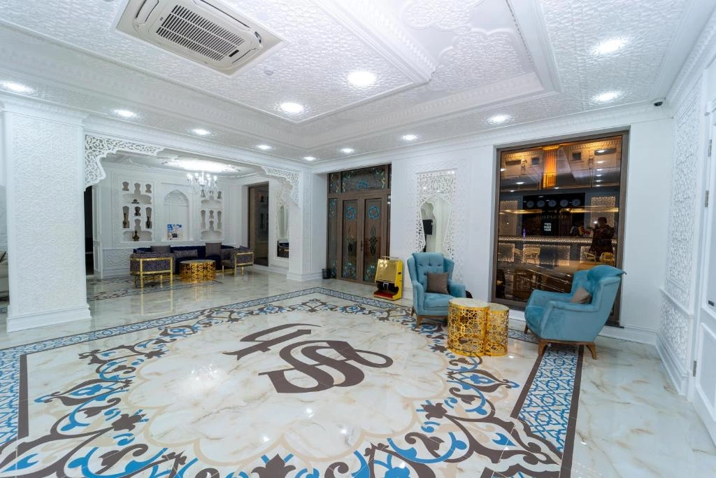 Lobby of Shohjahon Palace Hotel & Spa in Samarkand