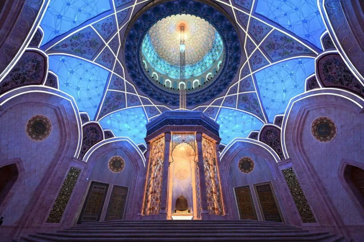 Islamic Civilization Center display in Tashkent