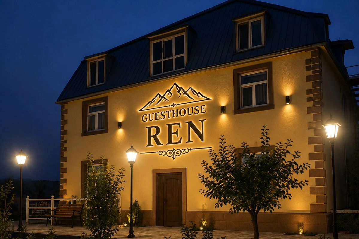 Fassade — Guesthouse Ren