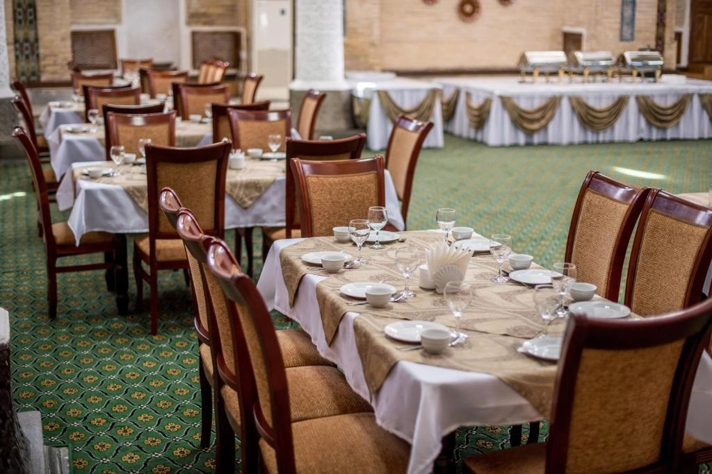Orient Star in Khiva, restaurant area