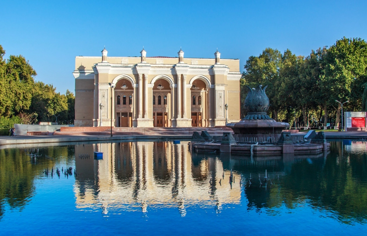 Tashkent tour route