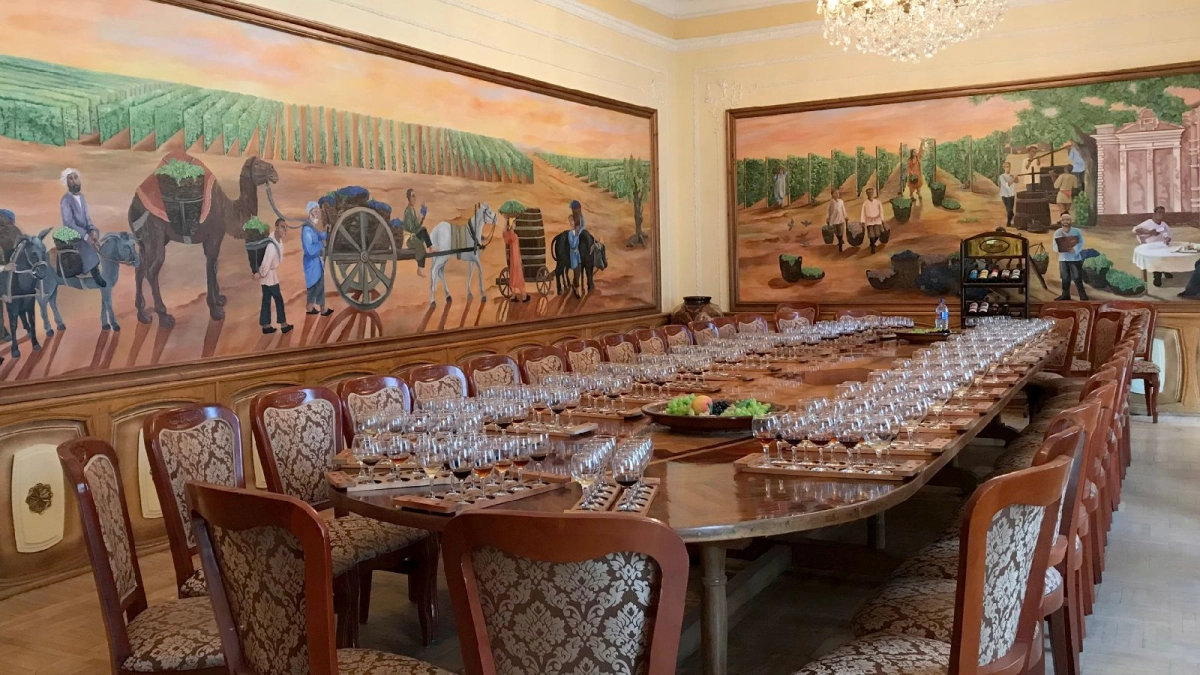Winery tasting room in Samarkand