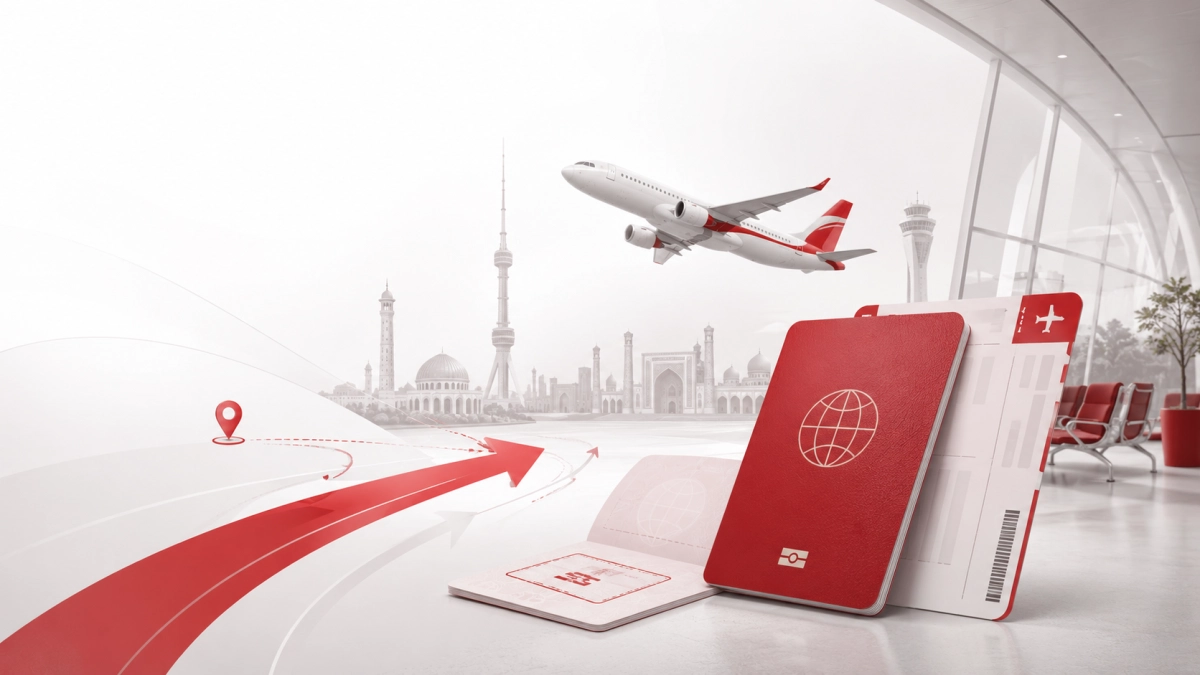 Uzbekistan transit visa: Tashkent airport connection, route check and travel documents