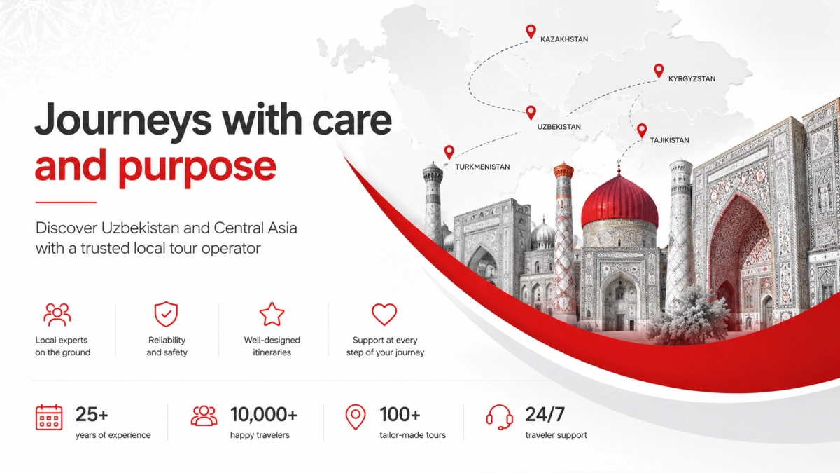 Central Asia Journeys — local tour operator based in Tashkent, Uzbekistan