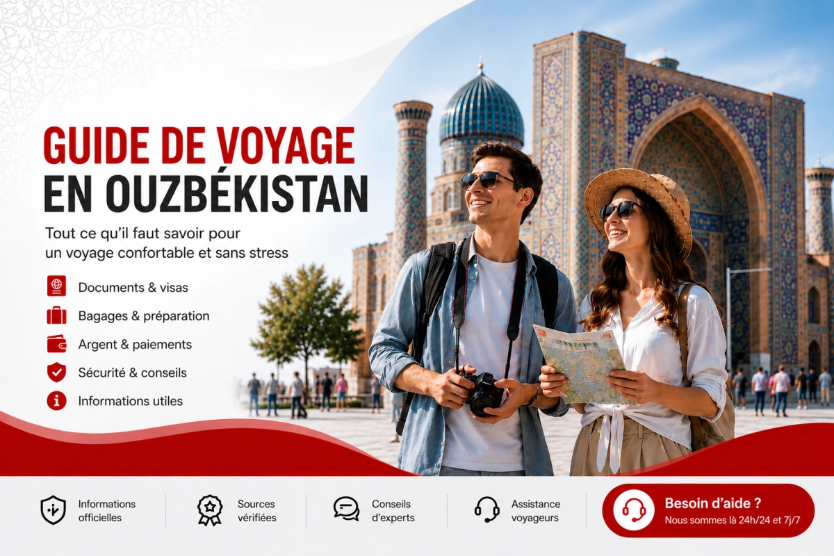 Checklist de voyage en Ouzbékistan : documents, bagages, argent et sécurité