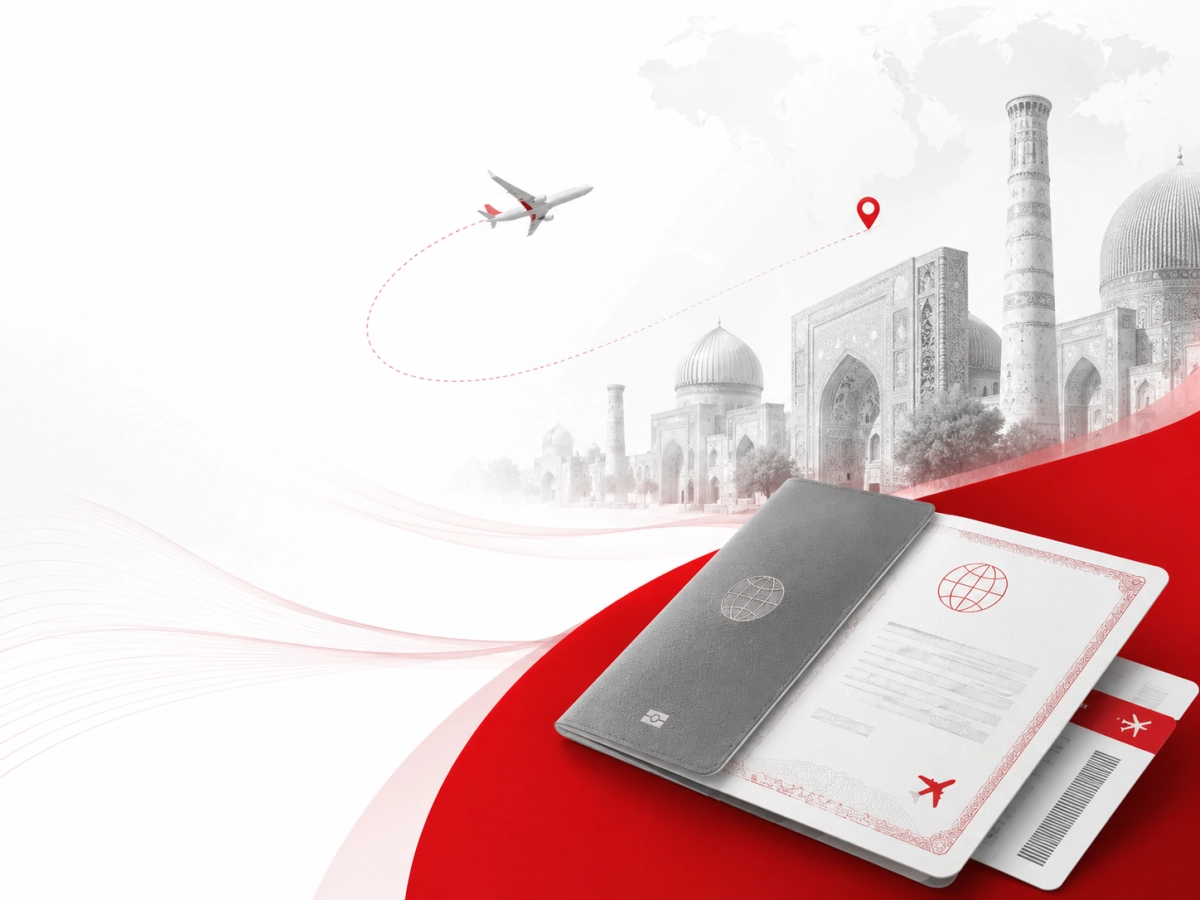 Uzbekistan visa: visa-free entry, e-visa, transit visa and visa support
