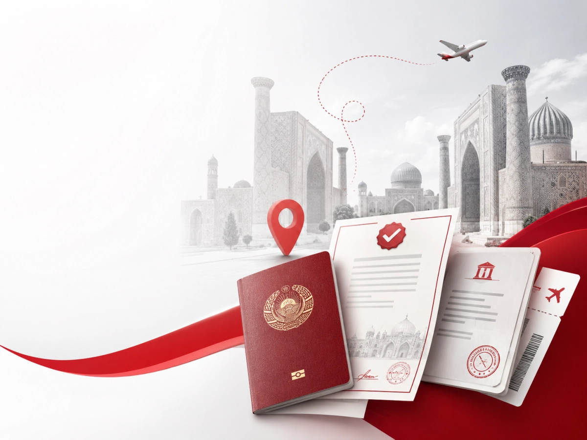 Uzbekistan visa support: invitation letter, LOI, telex number and travel packages