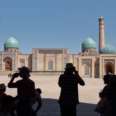 Tour from Turkestan to Uzbekistan with Tashkent and Samarkand.