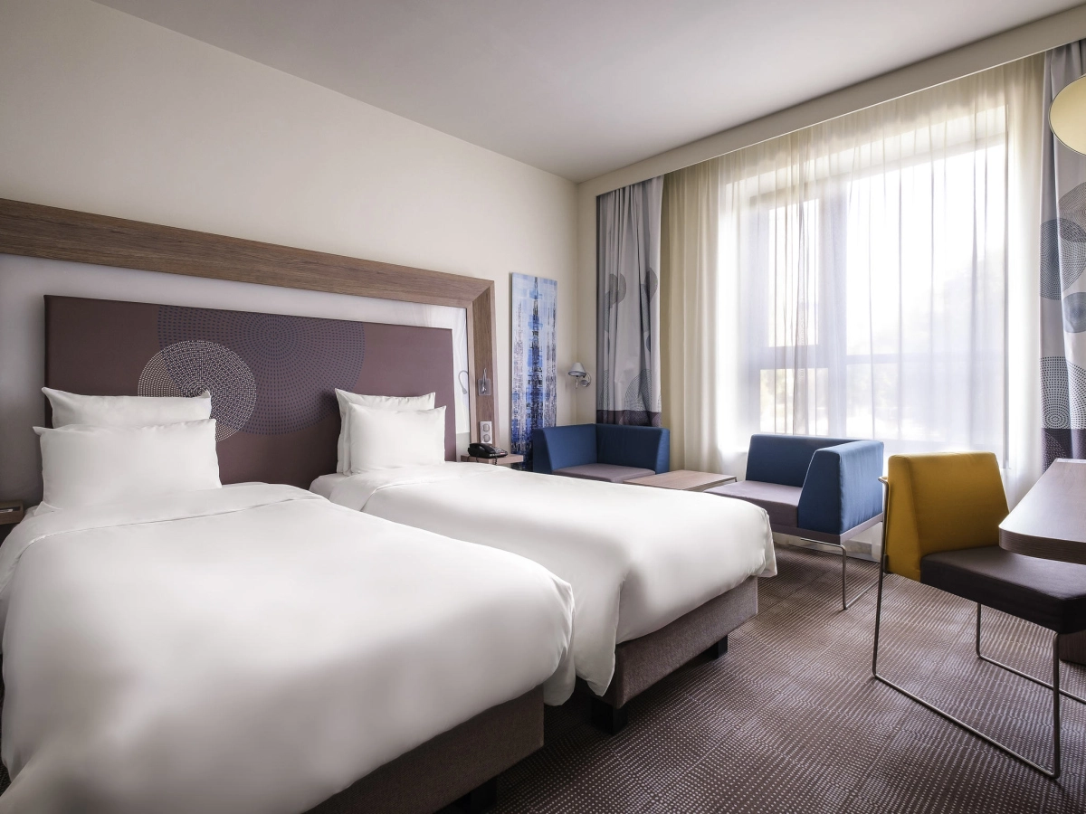 Standard Twin room at Novotel Almaty City Center