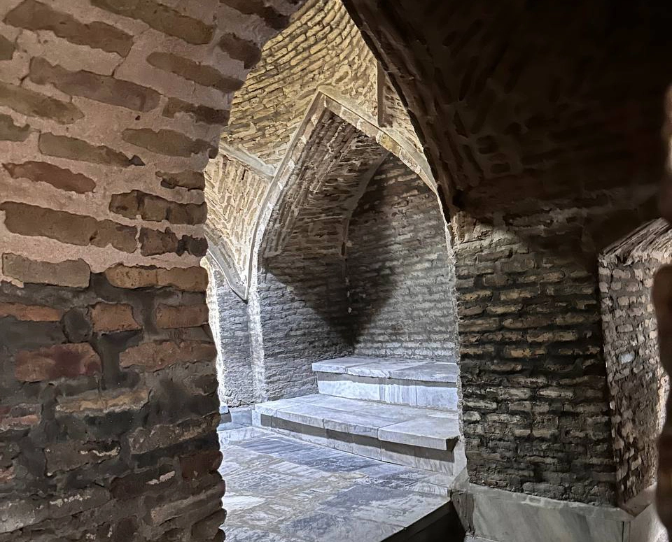 Women’s private hammam slot in Bukhara — $30 per person, minimum 6 women, 1 hour 40 minutes