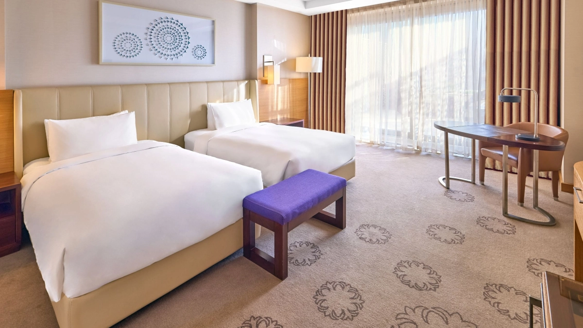 Deluxe Twin room at Hyatt Regency Tashkent