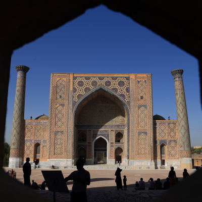 Tour from Turkestan to Uzbekistan with Tashkent and Samarkand.