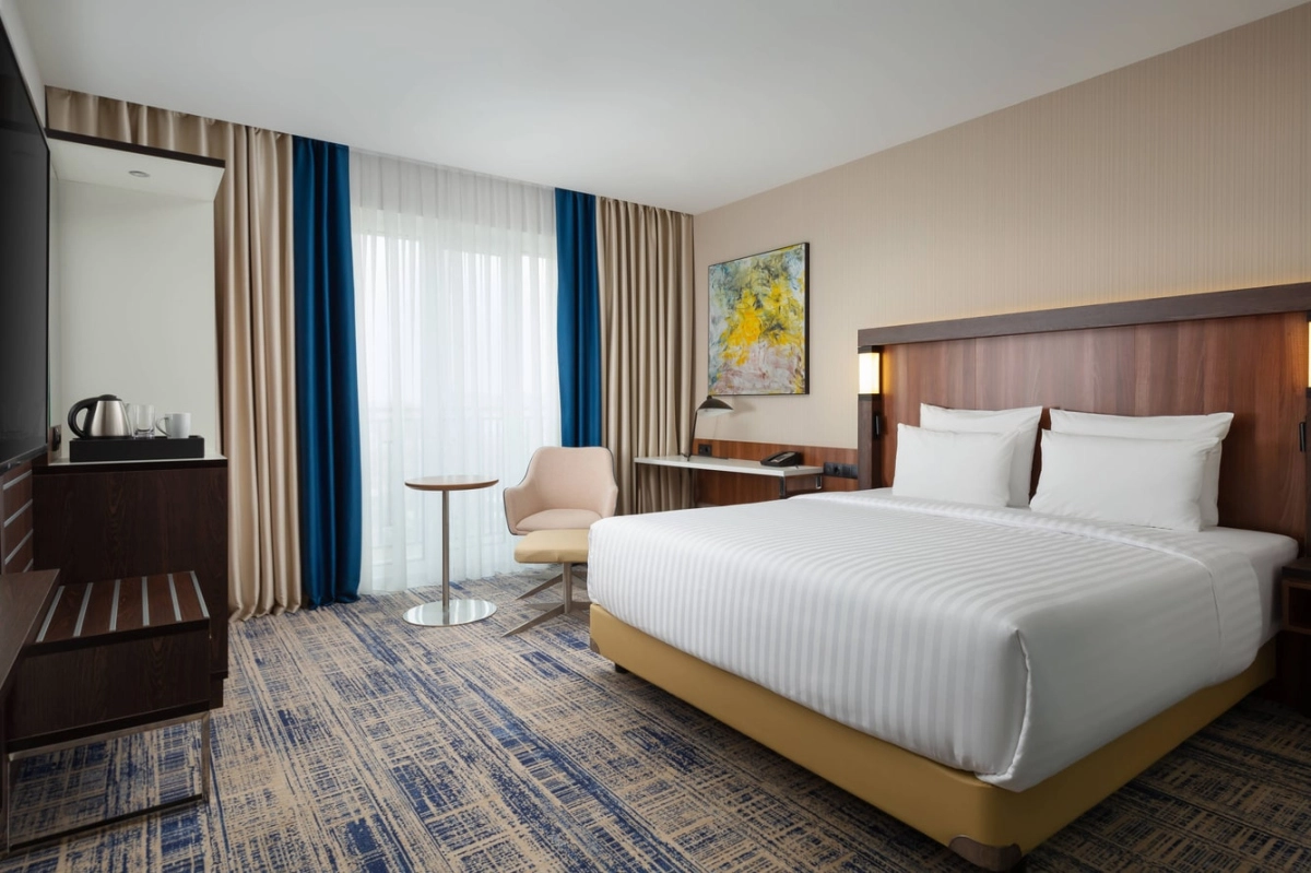 King guestroom at Courtyard by Marriott Tashkent